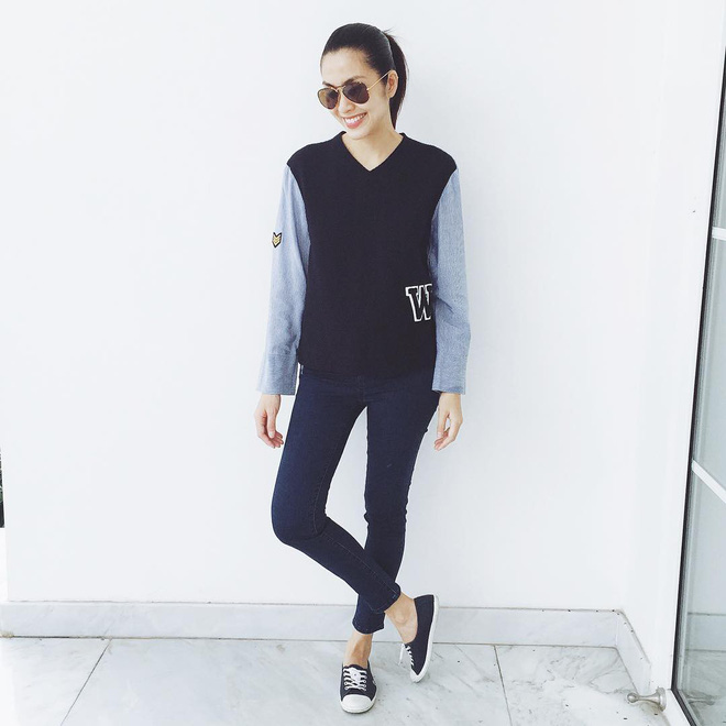 Học ngay cao thủ Hà Tăng cách chọn quần jeans giấu nhẹm nhược điểm chân cong Học ngay cao thủ Hà Tăng cách chọn quần jeans giấu nhẹm nhược điểm chân cong